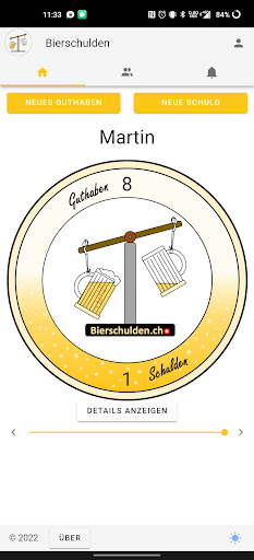 Android application Beerdebt - Bierschulden screenshort