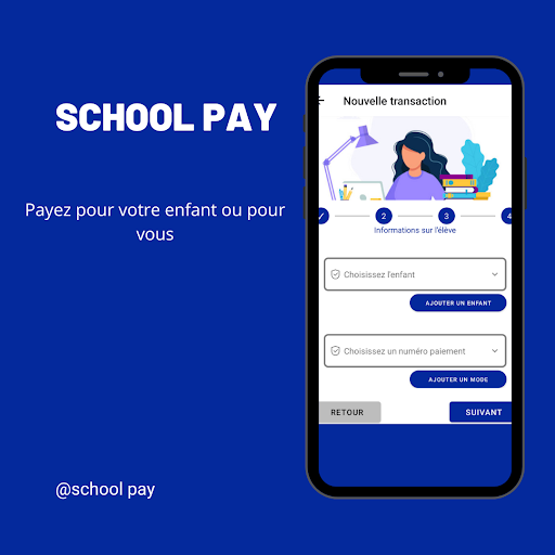School Pay DRC Screen 2