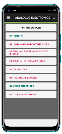 ANALOGUE ELECTRONICS 1 NOTES