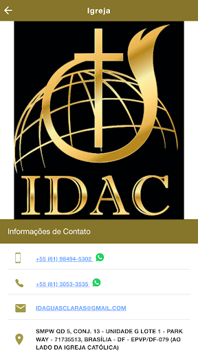 IDAC CHURCH Screen 3