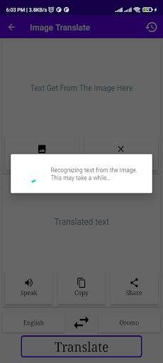 English To Oromo Translator Screen 2