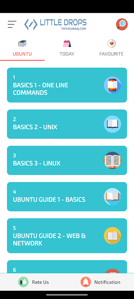#6. Learn Ubuntu - Guide (Android) Podle: Thiyagaraaj M