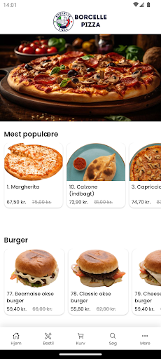Android application Borcelle screenshort