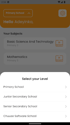 Lesson Teacher Screen 2