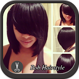 Bob Black Hairstyle icon