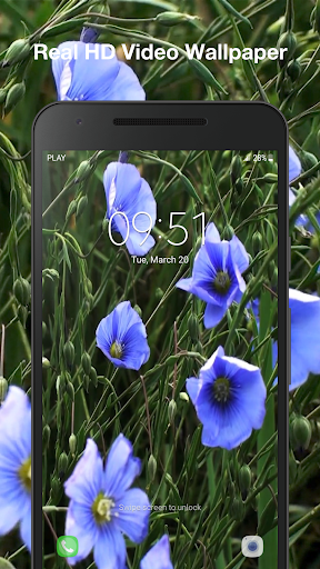Spring Flowers Live Wallpaper Screen 3