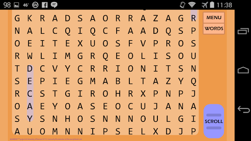 Quarked! Word Search Screen 2