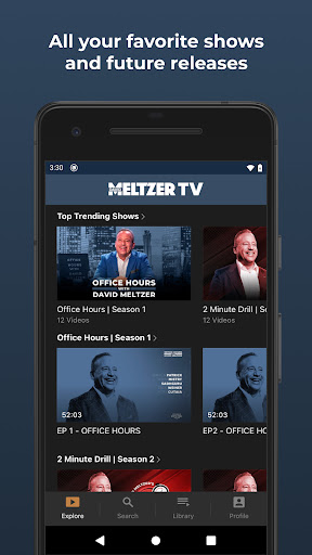 David Meltzer TV Screen 3