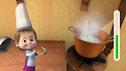 screenshot of Masha and the Bear Cooking 3D