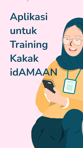 Android application idAMAAN Mobile Training screenshort