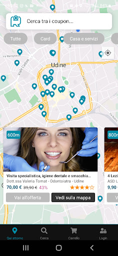 Android application Risparmionetto screenshort