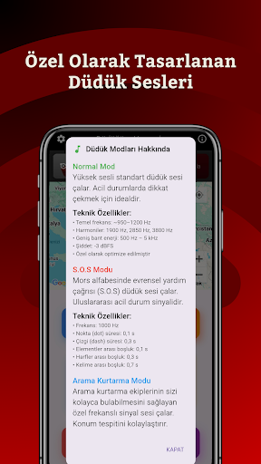 Meydan Acil Düdüğüm Yanımda