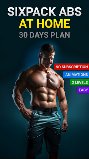 Abs Workout - Six Pack 30 Days Screenshot 1 - AppWisp.com