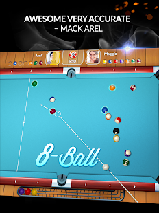 Pool Live Pro: Pamja e ekranit 8-Ball 9-Ball