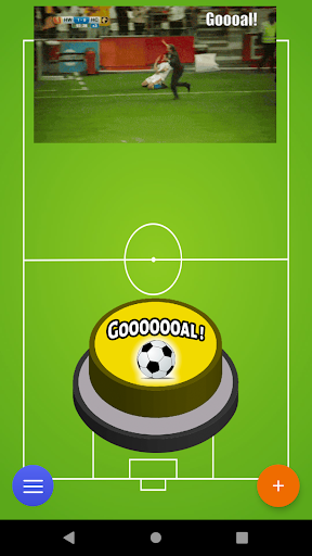 Android application Goal Scream Sound Prank Button screenshort