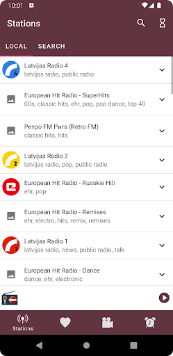 Android application Radio Latvia : Online Stations screenshort