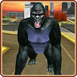 Angry Gorilla Town Attack icon