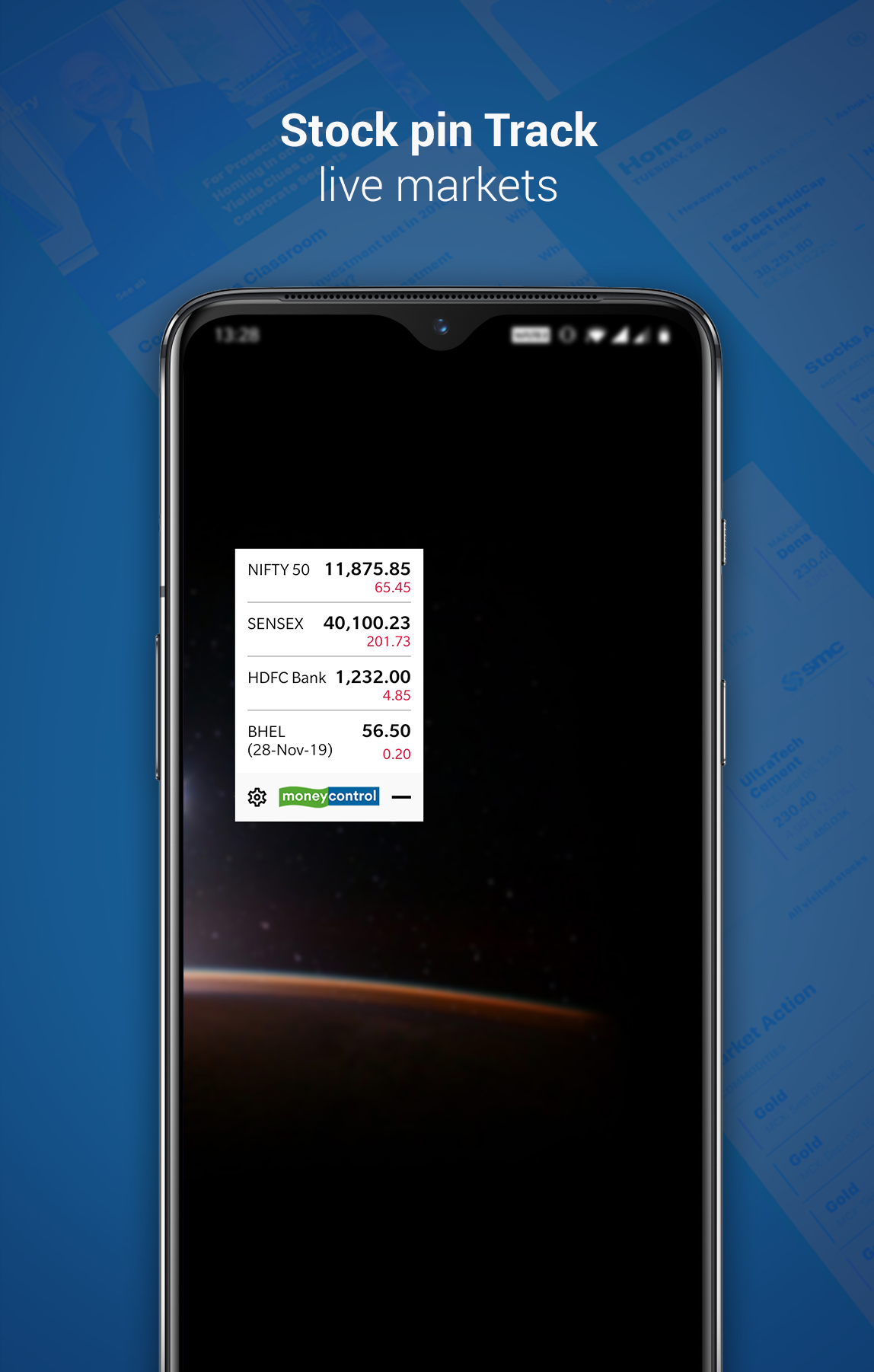Android application Moneycontrol - Share Market | News | Portfolio screenshort