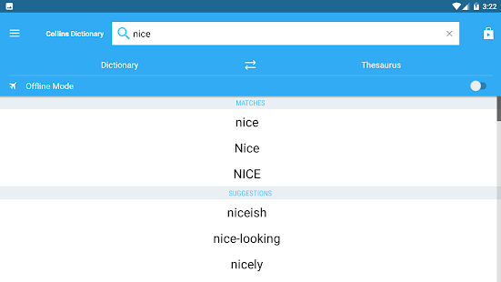English Dictionary & Thesaurus Captura de tela