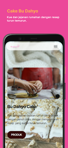 Android application Cake Bu Dahyo screenshort
