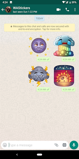 Weather Stickers for WhatsApp Screen 3