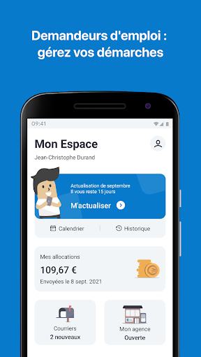 Mon Espace - Pu00f4le emploi 6.1.1 screenshots 1