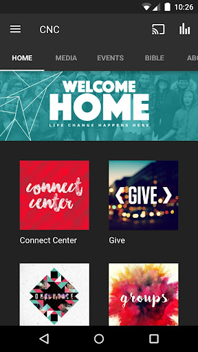Android application Compass North Church screenshort