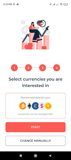 Screenshot of Modern Currency Converter