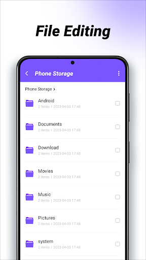 Simple File Ex Screen 2