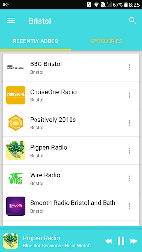 Android application Radio Bristol screenshort
