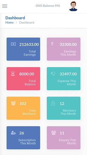 Android application The Fitness Box screenshort