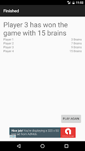 Brains Bank: Zombie Dice Score