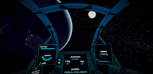 Space Travel Screen 2