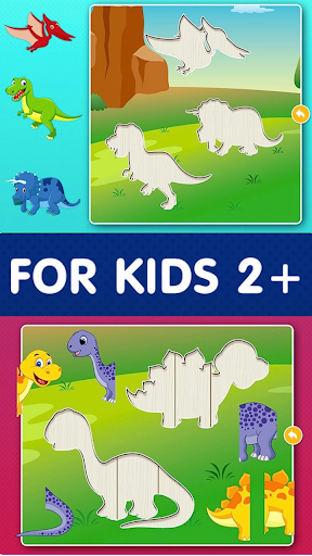 Dino Kid Puzzle for Baby Games Screen 2