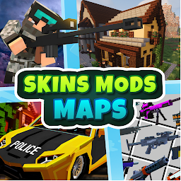 Imagem do ícone Skins Mods Maps for Minecraft
