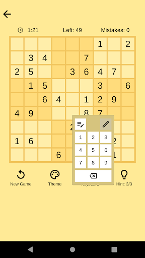 Bearly Made Sudoku Screen 2