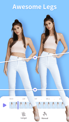 Screenshot of PrettyUp - Video Body Editor