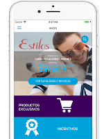 screenshot of Estilos