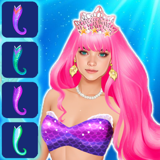 Sereia Princesa – Jogo de Vestir, Maquiagem e Cartão Fazer na App