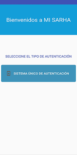 Android application Empleados miSARHA screenshort