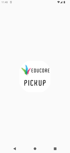 Android application Educore Pickup screenshort