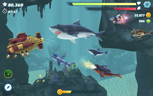 Hungry Shark Evolution Varies with device APK screenshots 23