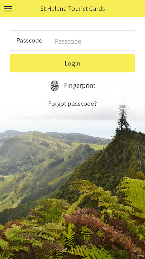 Android application St Helena Tourist Cards screenshort