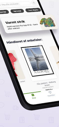 Android application Håndlavet af screenshort