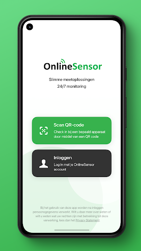 Android application OnlineSensor screenshort