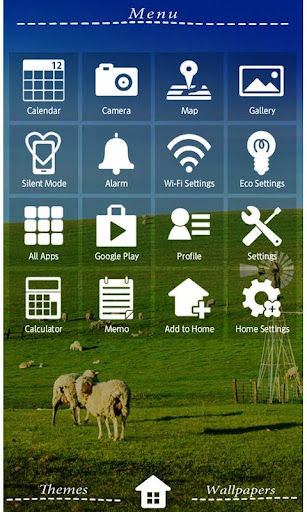 Blue Sky Farm Theme +HOME Screen 3