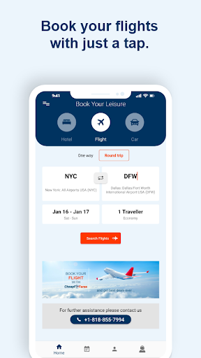 Cheapflyfares Screen 2
