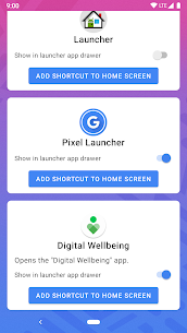 Pixel Shortcuts: Launcher/Digi 1