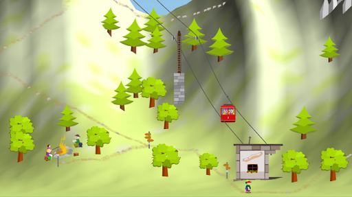 Android application Draw-A-Mountain screenshort