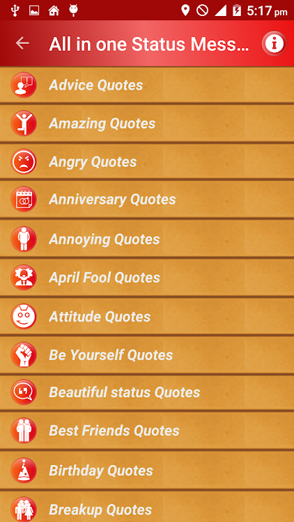 All Status Messages & Quotes - 4.4 - (Android)
